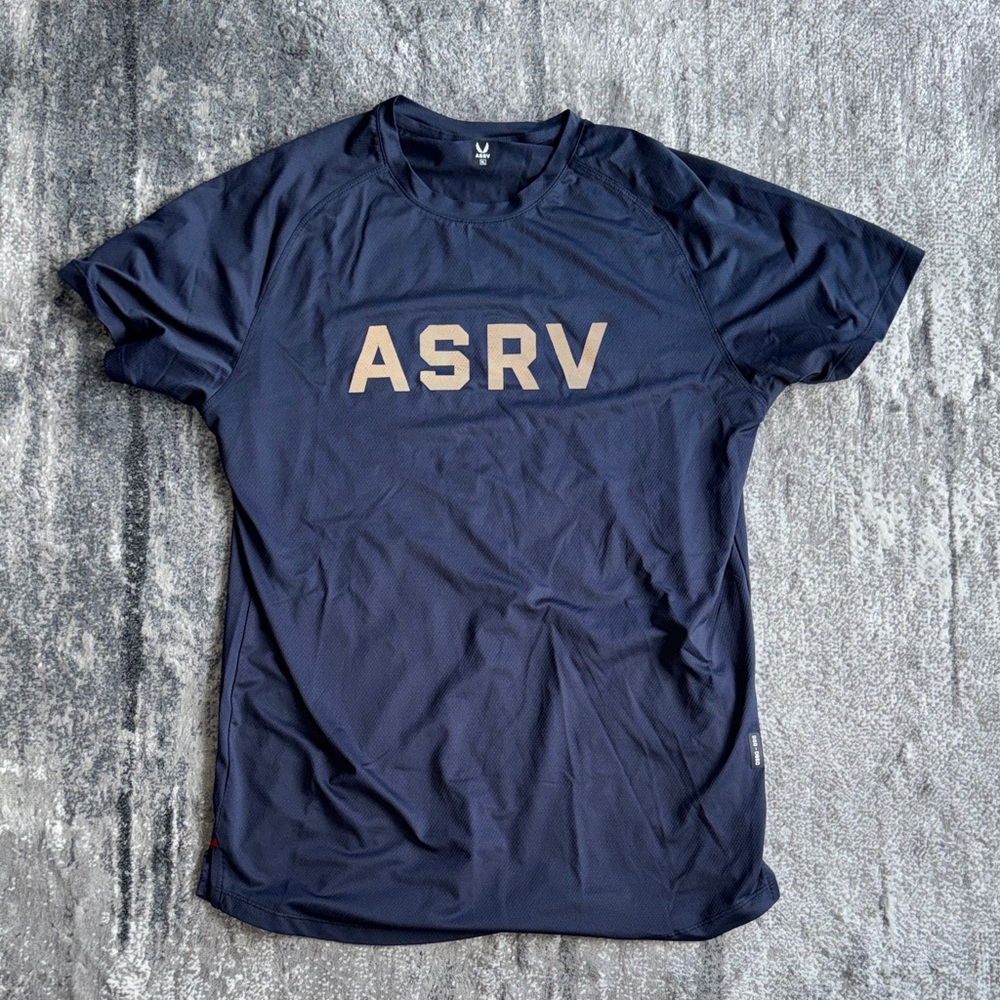ASRV Dark Blue Performance Tee